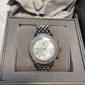 Beautiful Michele Jetway Watch 18 MM